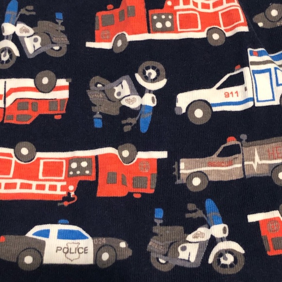 Carter’s Emergency Vehicles Footie PJs 12 Months - Picture 2 of 5